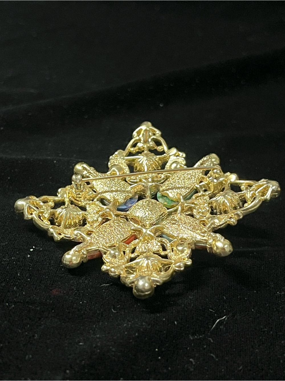 Vintage Sarah Coventry Galaxy Brooch & Clip Earrings Set 1789 - Picture 6 of 14